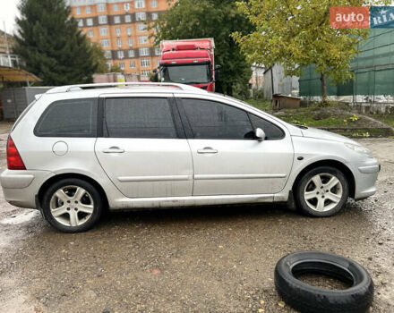 Сірий Пежо 307, об'ємом двигуна 1.6 л та пробігом 360 тис. км за 3700 $, фото 1 на Automoto.ua