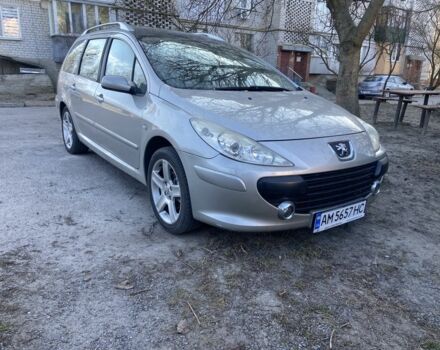 Сірий Пежо 307, об'ємом двигуна 2 л та пробігом 158 тис. км за 4750 $, фото 9 на Automoto.ua