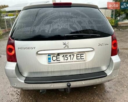 Сірий Пежо 307, об'ємом двигуна 1.6 л та пробігом 360 тис. км за 3700 $, фото 3 на Automoto.ua