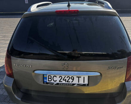 Сірий Пежо 307, об'ємом двигуна 1.6 л та пробігом 339 тис. км за 3800 $, фото 6 на Automoto.ua
