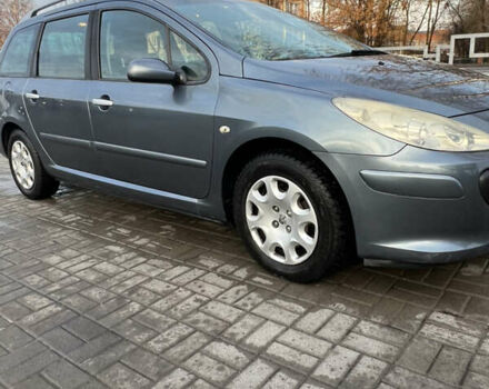 Серый Пежо 307, объемом двигателя 1.6 л и пробегом 242 тыс. км за 4800 $, фото 19 на Automoto.ua