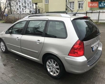 Сірий Пежо 307, об'ємом двигуна 1.59 л та пробігом 221 тис. км за 5500 $, фото 5 на Automoto.ua