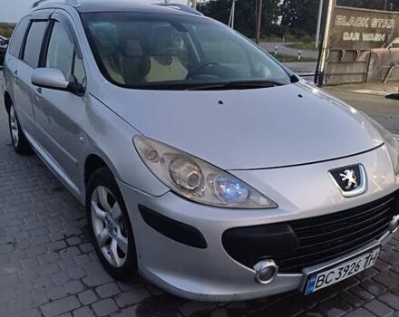 Серый Пежо 307, объемом двигателя 2 л и пробегом 340 тыс. км за 3700 $, фото 6 на Automoto.ua
