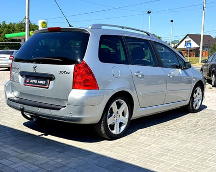 Серый Пежо 307, объемом двигателя 2 л и пробегом 219 тыс. км за 5600 $, фото 3 на Automoto.ua