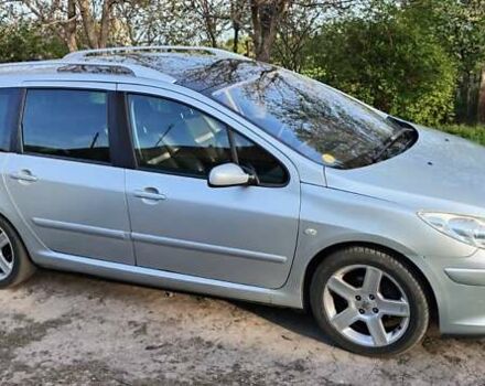 Серый Пежо 307, объемом двигателя 2 л и пробегом 290 тыс. км за 4700 $, фото 17 на Automoto.ua