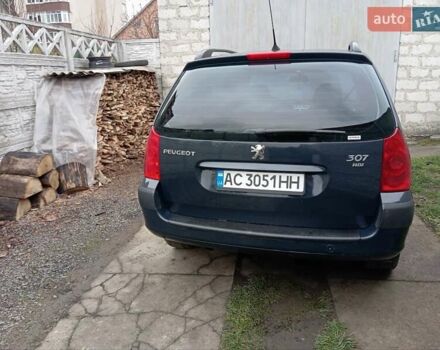 Сірий Пежо 307, об'ємом двигуна 1.56 л та пробігом 366 тис. км за 3700 $, фото 3 на Automoto.ua