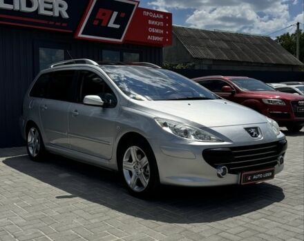 Серый Пежо 307, объемом двигателя 2 л и пробегом 219 тыс. км за 5600 $, фото 1 на Automoto.ua