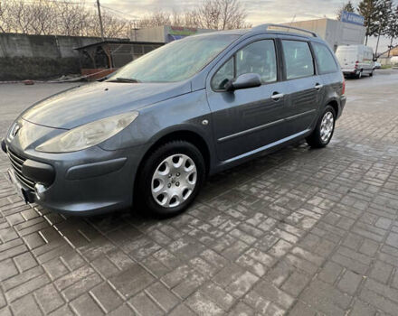 Серый Пежо 307, объемом двигателя 1.6 л и пробегом 242 тыс. км за 4800 $, фото 15 на Automoto.ua