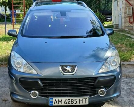 Сірий Пежо 307, об'ємом двигуна 2.01 л та пробігом 229 тис. км за 4900 $, фото 5 на Automoto.ua