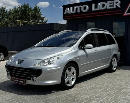Серый Пежо 307, объемом двигателя 2 л и пробегом 219 тыс. км за 5600 $, фото 8 на Automoto.ua