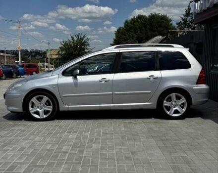 Серый Пежо 307, объемом двигателя 2 л и пробегом 219 тыс. км за 5600 $, фото 7 на Automoto.ua