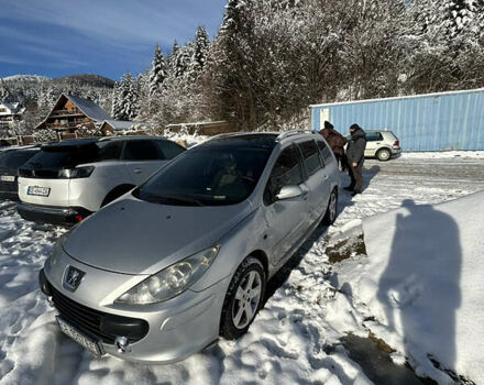 Сірий Пежо 307, об'ємом двигуна 1.6 л та пробігом 358 тис. км за 4620 $, фото 3 на Automoto.ua