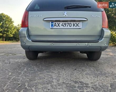 Серый Пежо 307, объемом двигателя 1.59 л и пробегом 177 тыс. км за 4500 $, фото 9 на Automoto.ua