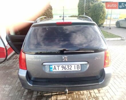 Сірий Пежо 307, об'ємом двигуна 1.59 л та пробігом 262 тис. км за 4000 $, фото 3 на Automoto.ua