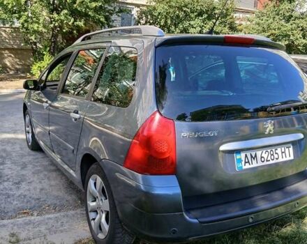 Сірий Пежо 307, об'ємом двигуна 2.01 л та пробігом 229 тис. км за 4900 $, фото 9 на Automoto.ua