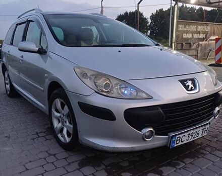 Серый Пежо 307, объемом двигателя 2 л и пробегом 340 тыс. км за 3700 $, фото 7 на Automoto.ua