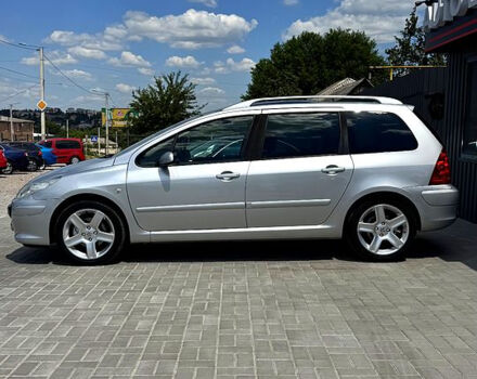 Серый Пежо 307, объемом двигателя 2 л и пробегом 219 тыс. км за 5600 $, фото 7 на Automoto.ua