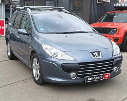 Серый Пежо 307, объемом двигателя 2 л и пробегом 297 тыс. км за 5390 $, фото 9 на Automoto.ua