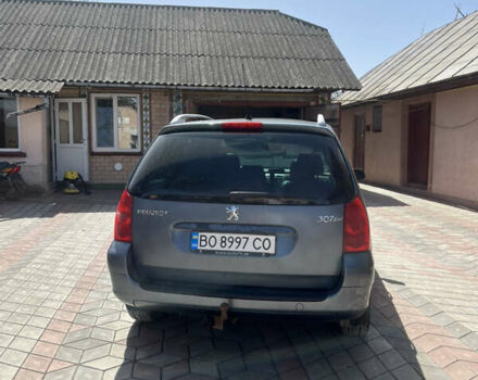 Сірий Пежо 307, об'ємом двигуна 2 л та пробігом 207 тис. км за 4400 $, фото 2 на Automoto.ua