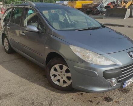 Серый Пежо 307, объемом двигателя 1.6 л и пробегом 290 тыс. км за 4600 $, фото 2 на Automoto.ua