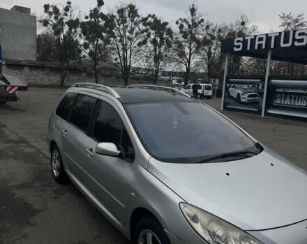 Сірий Пежо 307, об'ємом двигуна 1.6 л та пробігом 266 тис. км за 4000 $, фото 5 на Automoto.ua