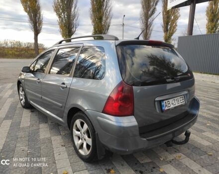 Пежо 307 2007 в Киеве на Automoto.ua Серый Пежо 307, объемом двигателя 1.6 л и пробегом 350 тыс. км за 3700 $, фото 6 на Automoto.ua