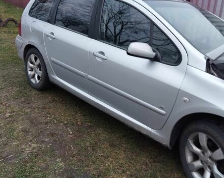 Серый Пежо 307, объемом двигателя 1.6 л и пробегом 260 тыс. км за 4300 $, фото 2 на Automoto.ua