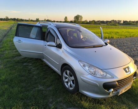 Сірий Пежо 307, об'ємом двигуна 1.6 л та пробігом 330 тис. км за 4700 $, фото 3 на Automoto.ua