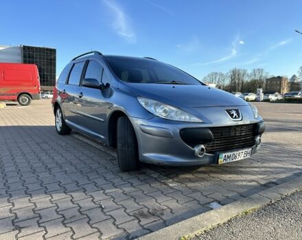 Сірий Пежо 307, об'ємом двигуна 2 л та пробігом 289 тис. км за 3000 $, фото 1 на Automoto.ua