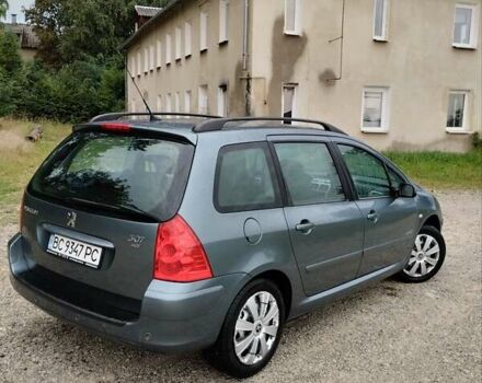 Серый Пежо 307, объемом двигателя 2 л и пробегом 250 тыс. км за 4700 $, фото 8 на Automoto.ua
