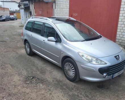 Сірий Пежо 307, об'ємом двигуна 1.6 л та пробігом 270 тис. км за 3500 $, фото 3 на Automoto.ua