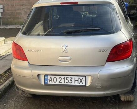 Пежо 307 2007 в Виноградове на Automoto.ua Серый Пежо 307, объемом двигателя 2 л и пробегом 185 тыс. км за 3500 $, фото 1 на Automoto.ua