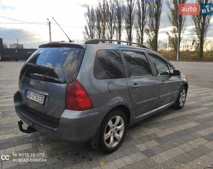 Пежо 307 2007 в Киеве на Automoto.ua Серый Пежо 307, объемом двигателя 1.56 л и пробегом 360 тыс. км за 3700 $, фото 7 на Automoto.ua