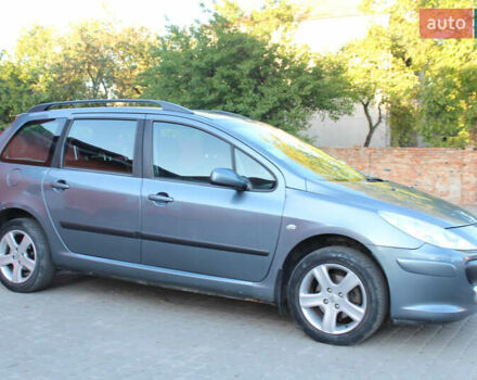 Серый Пежо 307, объемом двигателя 1.6 л и пробегом 351 тыс. км за 3999 $, фото 2 на Automoto.ua