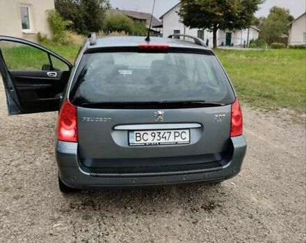 Серый Пежо 307, объемом двигателя 2 л и пробегом 250 тыс. км за 4700 $, фото 2 на Automoto.ua