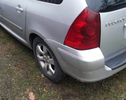 Серый Пежо 307, объемом двигателя 1.6 л и пробегом 260 тыс. км за 4300 $, фото 11 на Automoto.ua