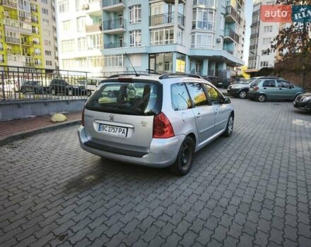 Пежо 307 2007 в Львове на Automoto.ua Серый Пежо 307, объемом двигателя 1.6 л и пробегом 296 тыс. км за 4800 $, фото 2 на Automoto.ua