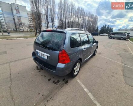 Серый Пежо 307, объемом двигателя 1.6 л и пробегом 320 тыс. км за 4400 $, фото 7 на Automoto.ua