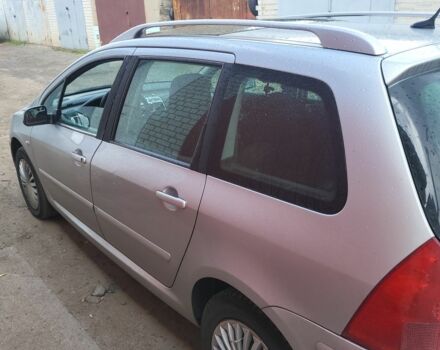 Сірий Пежо 307, об'ємом двигуна 1.6 л та пробігом 270 тис. км за 3500 $, фото 1 на Automoto.ua