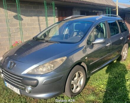 Сірий Пежо 307, об'ємом двигуна 1.6 л та пробігом 321 тис. км за 4400 $, фото 3 на Automoto.ua