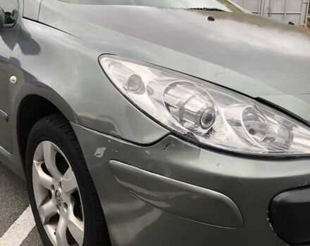 Серый Пежо 307, объемом двигателя 2 л и пробегом 216 тыс. км за 3200 $, фото 12 на Automoto.ua