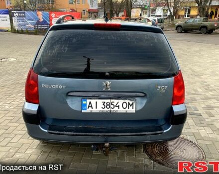 Серый Пежо 307, объемом двигателя 1.6 л и пробегом 340 тыс. км за 3550 $, фото 6 на Automoto.ua
