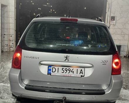 Серый Пежо 307, объемом двигателя 1.6 л и пробегом 306 тыс. км за 2849 $, фото 3 на Automoto.ua