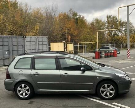 Серый Пежо 307, объемом двигателя 2 л и пробегом 216 тыс. км за 3200 $, фото 3 на Automoto.ua