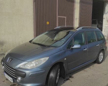 Серый Пежо 307, объемом двигателя 1.6 л и пробегом 290 тыс. км за 4600 $, фото 1 на Automoto.ua