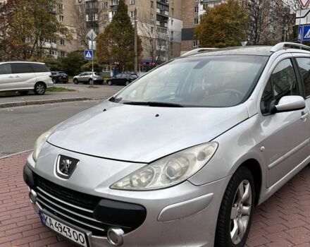 Серый Пежо 307, объемом двигателя 1.6 л и пробегом 279 тыс. км за 4250 $, фото 1 на Automoto.ua