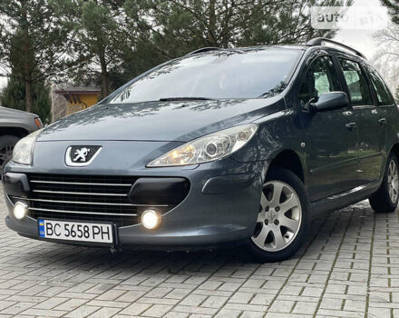 Сірий Пежо 307, об'ємом двигуна 1.6 л та пробігом 108 тис. км за 4499 $, фото 2 на Automoto.ua