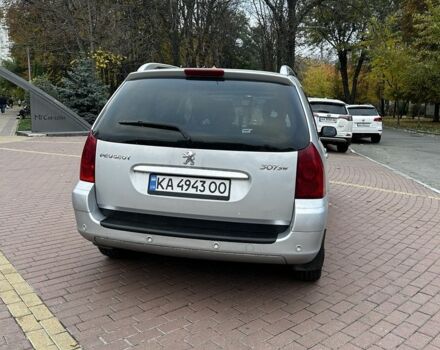 Серый Пежо 307, объемом двигателя 1.6 л и пробегом 279 тыс. км за 4250 $, фото 3 на Automoto.ua