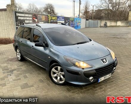 Серый Пежо 307, объемом двигателя 1.6 л и пробегом 340 тыс. км за 3550 $, фото 2 на Automoto.ua