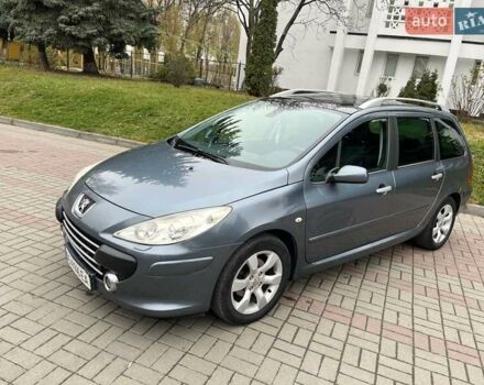 Серый Пежо 307, объемом двигателя 1.6 л и пробегом 239 тыс. км за 4750 $, фото 12 на Automoto.ua